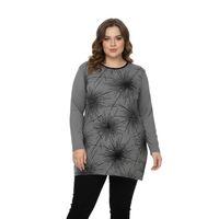 Kadın Yumoş Taşlı Baskılı Tunik BGL-ST05071