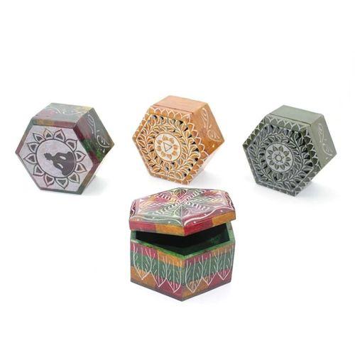 Obsidian Taşı Kutu