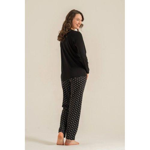 Kadın Pijama Takımı - Uzun Kollu