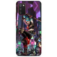 Samsung Galaxy A02s Uyumlu Kılıf Harley Quinn (29) Arka Koruma Kılıfı Koyu haki