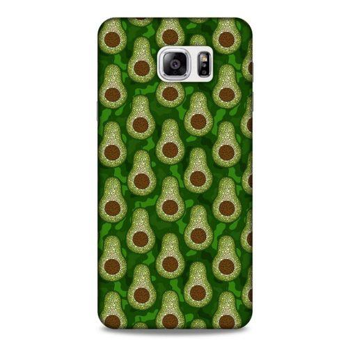 Frutix Avokado 02 Samsung Galaxy Note 5 Kılıf Desenli Silikon