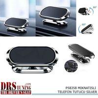 Oto Telefon Tutacağı Mıknatıslı Gri