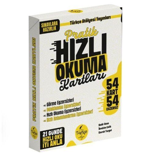 Türkçe Atölyesi Pratik Hızlı Okuma Kartları 54 Kart