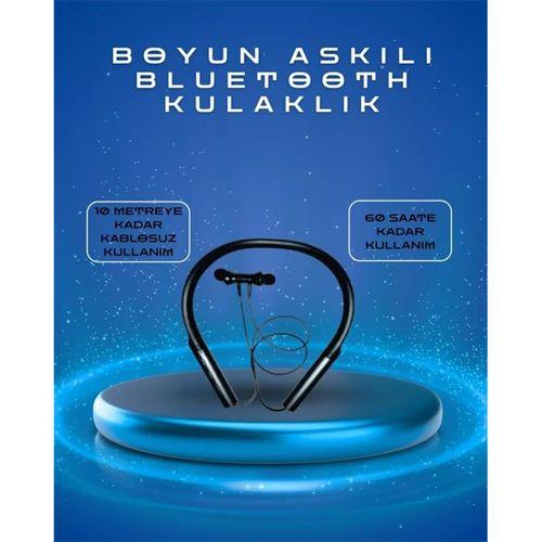 Polygold Pg-100 Type-c Şarjlı Bluetooth Kulaklık – Boyun Askılı, Uzun Pil Ömürlü, Mikrofonlu