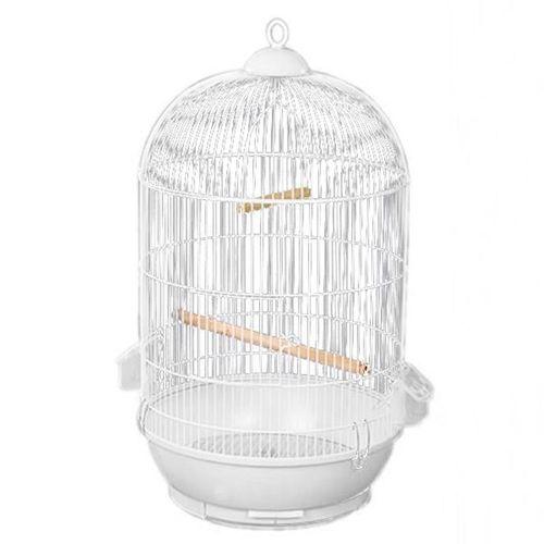 Dayang Yuvarlak Kafes Renkli 40x70 Cm Beyaz