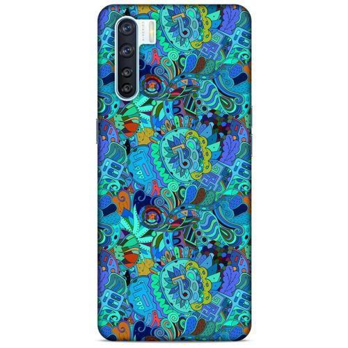 Graffitix (3) Desenli Silikon Kapak Oppo A91 Kılıf
