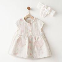 Andywawa Andywawa AC26616 Lovely Day Elbise Takım Ekru