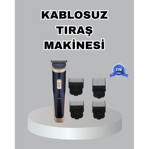 Çelik Bıçaklı Unisex Şarjlı Tıraş Makinesi – Sessiz Motor, Kablosuz Ve Ayarlanabilir