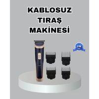 Çelik Bıçaklı Unisex Şarjlı Tıraş Makinesi – Sessiz Motor, Kablosuz Ve Ayarlanabilir