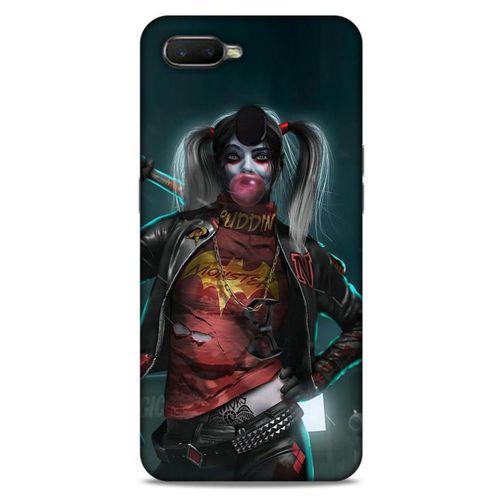 Oppo Ax7 Uyumlu Kılıf Harley Quinn (7) Telefon Kılıfı Koyu Yeşil