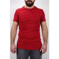 4604 KIRMIZI BİSİKLET YAKA  ERKEK TSHIRT