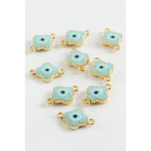 Çiçek Çift Kulplu Mineli Bileklik ve Kolye Ucu Aparatı 1 Adet