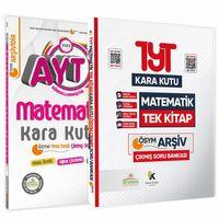 YKS-TYT Matematik TEK Kitap ve AYT Matematik Kara Kutu 2li D  Çözümlü Çıkmış Soru Bankası Set