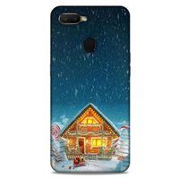 Oppo Ax7 Kılıf Snowix (8) Baskılı Kılıf Lacivert
