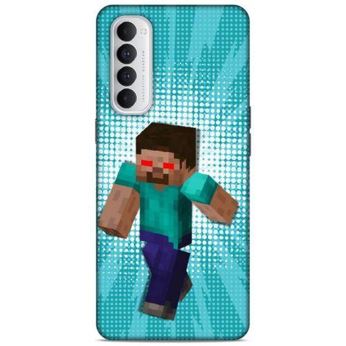 Lopard Oppo Reno 4 Pro Uyumlu Kılıf PiXel (42) Rugged Armor Kılıf Steve