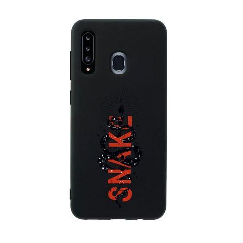 Samsung A20S Snake Premium Silikonlu Telefon Kılıfı