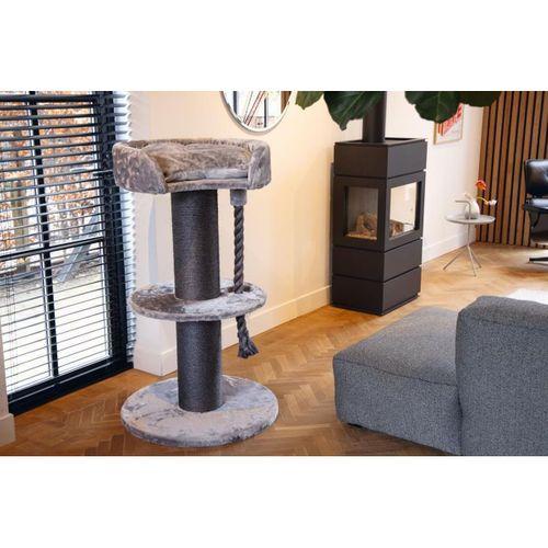 Beeztees Kedi Tırmalama, Gri, 70x70x120cm