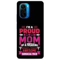 Xiaomi Poco F3 Uyumlu Kılıf Pembe Delisi (48) Bumper Kılıf Writing