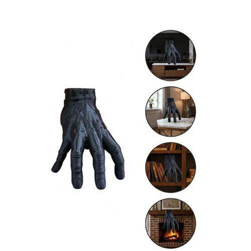 3d Siyah El Biblo 27x22 Cm İddialı Ev Dekorasyonu