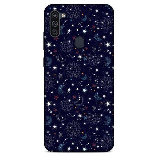 Spacex (16) Tema Kalın Kılıf Samsung Galaxy M11 Kılıf