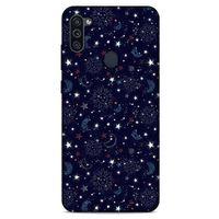 Spacex (16) Tema Kalın Kılıf Samsung Galaxy M11 Kılıf