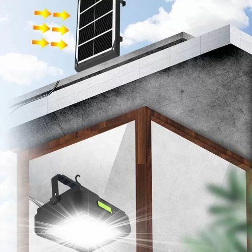 Wison Ws-5570 150 Watt Güneş Enerjili Solar Kamp Feneri Projektör