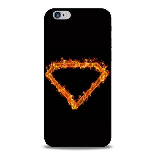 Lopard Apple Iphone 6 Uyumlu Kılıf FireX (49) Ultra Silikon Kılıf SuperMan