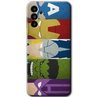 Samsung Galaxy A13 5G HD Baskılı Kılıf + 9D Tam Ekran Koruyucu - Avengers-1