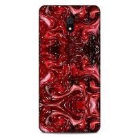 Mermer Desenli (45) Tema Liquid Air Kılıf Şarap Xiaomi Redmi 8A Kılıf
