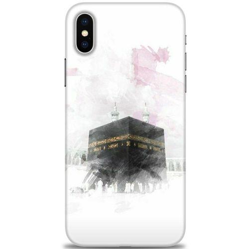 iPhone XS Max Kılıf HD Baskılı Kılıf - Kabe + Tam Ekran Koruyucu