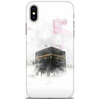 iPhone XS Max Kılıf HD Baskılı Kılıf - Kabe + Tam Ekran Koruyucu