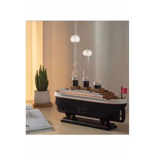 Titanic Gemi Hava Nemlendirici Işıklı Fonksiyonlu Buhar Makinesi Kumandalı