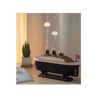 Titanic Gemi Hava Nemlendirici Işıklı Fonksiyonlu Buhar Makinesi Kumandalı