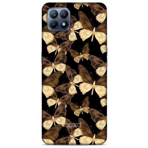 Huawei P40 Lite Kılıf Kelebek Etkisi (41) Tank Kılıf Bej Yeşil