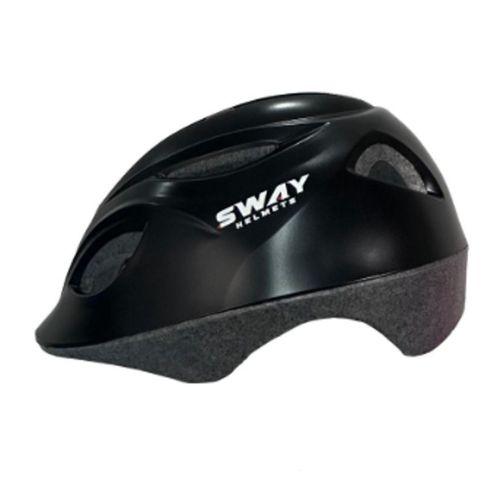 Çocuk Kask Siyah Sway N20
