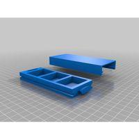 Kilitli Kayar Bölmeli Günlük İlaç Kutusu (Bu ürün Sadece Plastik parçadır - Almadan Önce Soru Sorabilirsiniz)