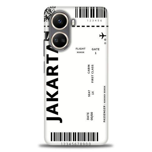 Tecno Camon 19 Pro Kılıf HD Baskılı Kılıf - Jakarta + Tam Ekran Koruyucu