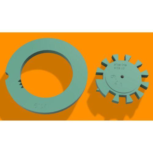 3D Yazıcı Seviye Ayar Kapağı (Bu ürün Sadece Plastik parçadır - Almadan Önce Soru Sorabilirsiniz)