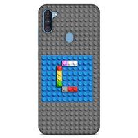 Lopard Samsung Galaxy A11 Uyumlu Kılıf BloX (13) Silikon Kap C Harfi