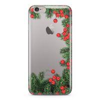 Apple iPhone 6 Plus - 6S Plus Kılıf Göknar Ağacı Arka Kapak Koruma Desenli Full Koruyucu