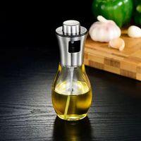 Paslanmaz Çelik Başlıklı Cam Spray Yağdanlık