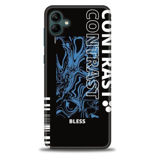 Samsung Galaxy A04 Kılıf HD Baskılı Kılıf - Bless + Tam Ekran Koruyucu