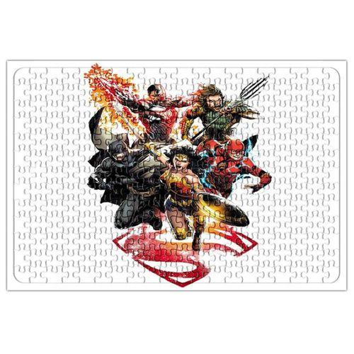 Superman Ve Marvel Batman Puzzle 240 Parça Yapboz