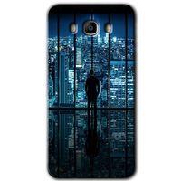 Potkal Hediye Fabrikası Samsung Galaxy J7 2016 Kılıf HD Desen Baskılı Arka Kapak - Şehir Manzarası