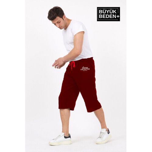 Erkek Büyük Beden Unified Collective Baskılı Standart &Regular Kalıp Şort SPR25BSR088
