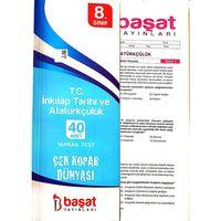 8. Sınıf TC İnkılap Tarihi ve Atatürkçülük 40 Yaprak Test Başat Yayınları