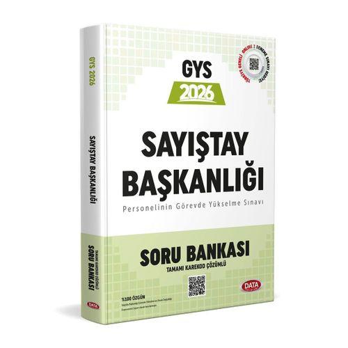 2026 GYS Soru Bankası Sayıştay Başkanlığı Data Yayınları
