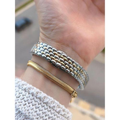 Daniel Klein Oval Kasa Vintage Özel Seri 2 Yıl Garantili 3 Atm Kadın Kol Saati+Bileklik BD.14130.7