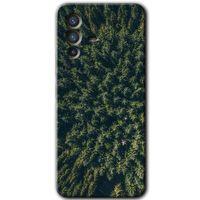 Vivo V23 5G Kılıf HD Desen Baskılı Arka Kapak+Temperli Cam - Çam Ağacı Ormanı