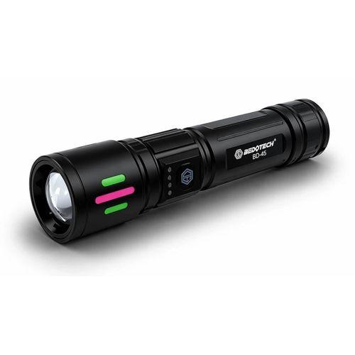Bedotech Bd-15 6.4w Tg Led Çok Fonksiyonlu Alüminyum Alaşımlı Zoomlu Type-c Şarjlı El Feneri